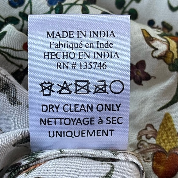 Samantha Pleet Glance Blouse Illuminated Print Unicorn Floral Top 4X - Picture 14 of 16